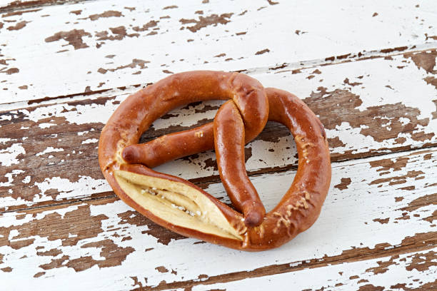 istock typical german pretzel on a wooden plate 641924716