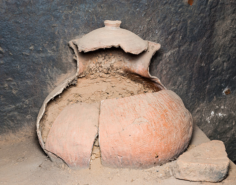Broken Pot, Found in Archeological Site