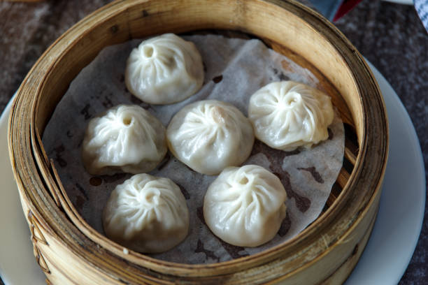 istock chinese dim sum - Xiaolongbao 641937356