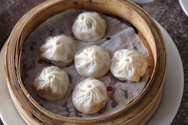 istock chinese dim sum - Xiaolongbao 641938420