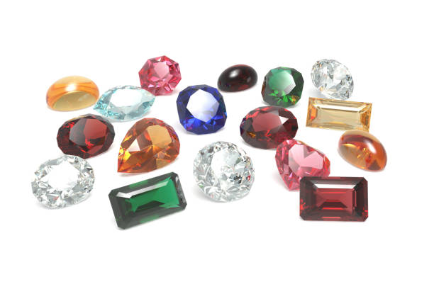 istock Group of Gems, Jewels 641942214