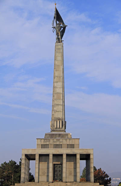 istock Slavin - memorial monument for Soviet Army soldiers in Bratislava 641943612