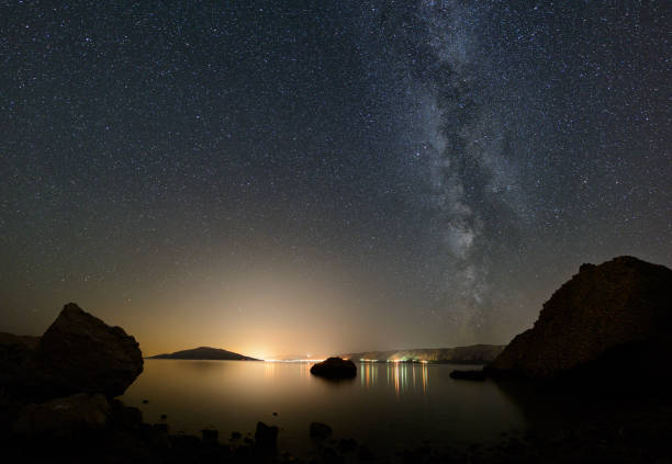 istock Starry skies on a croatian beach 641949848