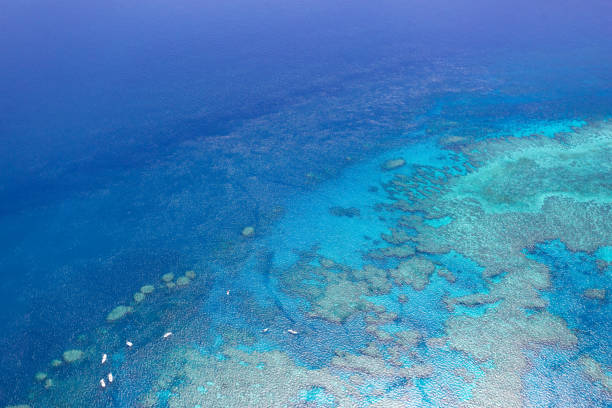 Great Barrier Reef, Australia. Aerial view