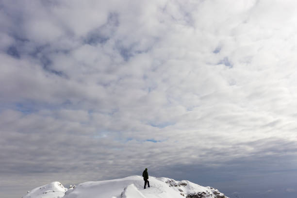 istock Man on the top of mountain 641958534