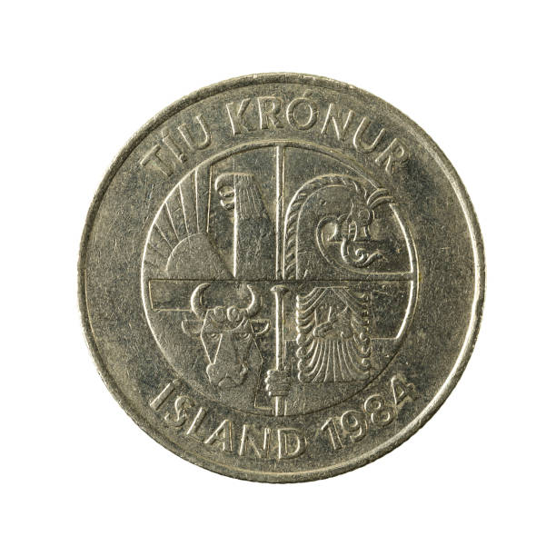 istock 10 icelandic krona coin (1984) reverse isolated on white background 641961542