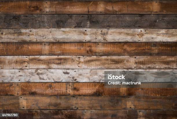 Old Wood Background Stock Photo - Download Image Now - Wood - Material, Backgrounds, Weathered