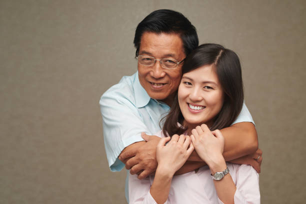 istock Loving family looking at camera 641966516