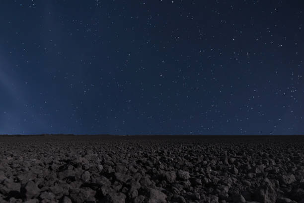 istock Night background. Night starry sky. Night sky with stars 641972458