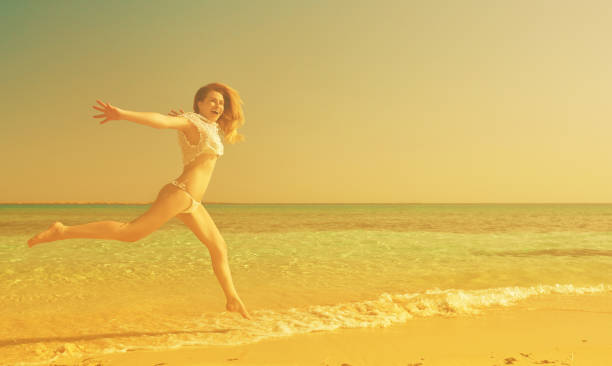 istock happy summer vacation on the beach 641972960