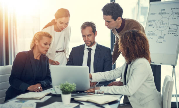 istock Working together in pursuit of success 641974718