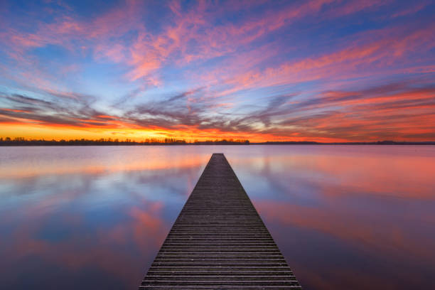 istock Sunset at Valkenburgse Meertje 641985314