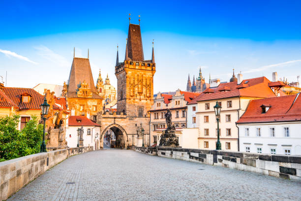istock Charles Bridge, Prague, Czech Republic 641992728