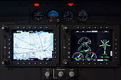 Helicopter control panel