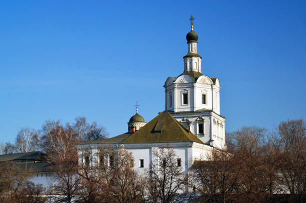 istock Spaso-Andronikov Monastery in Moscow, Russia 642007462