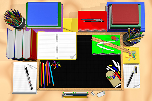 Whiteboard stationery for school and office