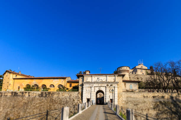 istock Brescia, the Castle - Italy 642009190