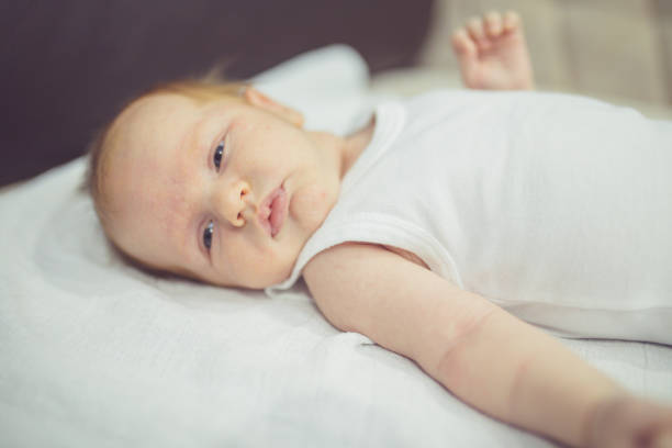 istock Little newborn baby boy 642010746