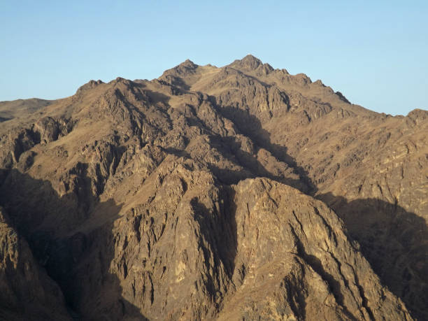 istock Sinai mountain morning view 642028666