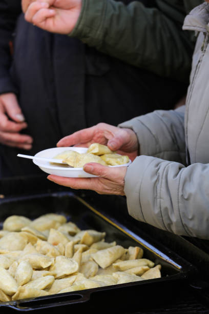 istock Warm food for the poor and homeless 642032414