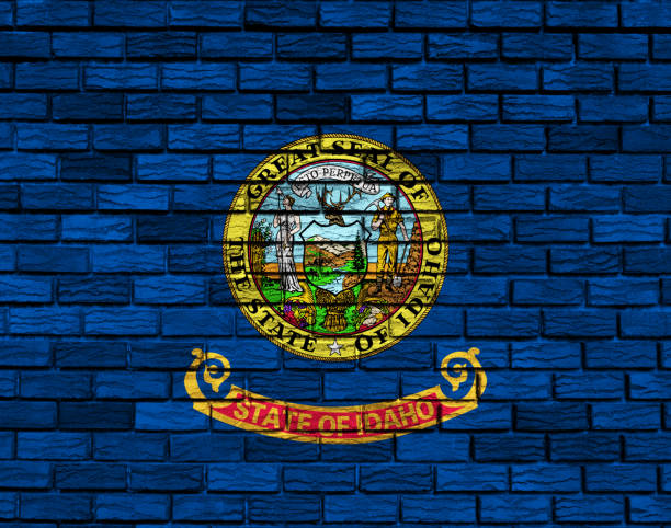 istock US flag of Idaho 642033768