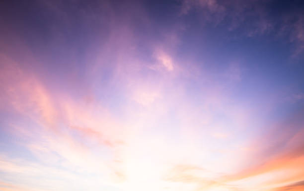 istock Bright orange and yellow colors sunset sky 642036172