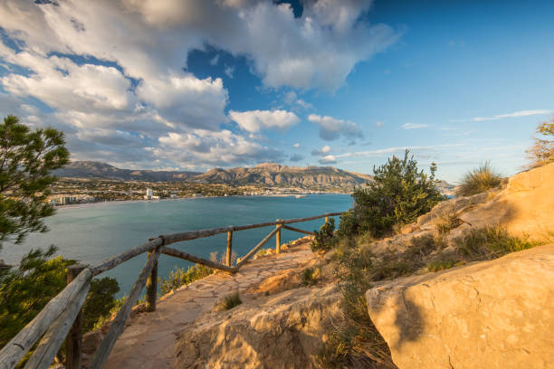 istock Panoramic view over  Albir in Alicante,Spain 642036468