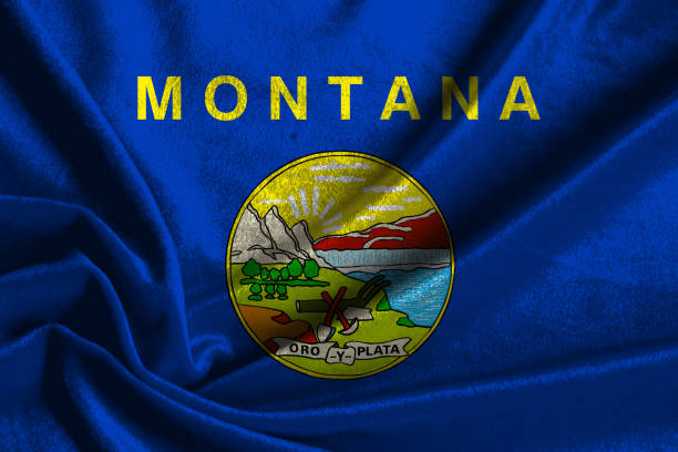 istock US state flag of Montana 642053674