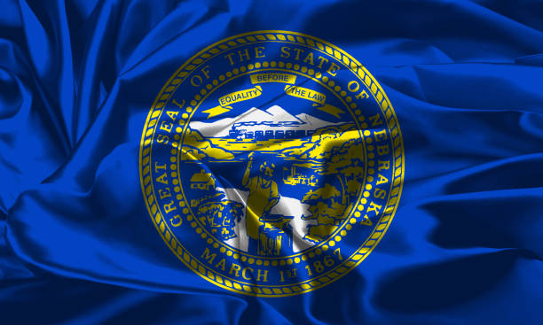 istock US state flag of Nebraska 642054648