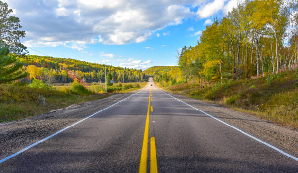istock Summer highway open road to anywhere. 642066962