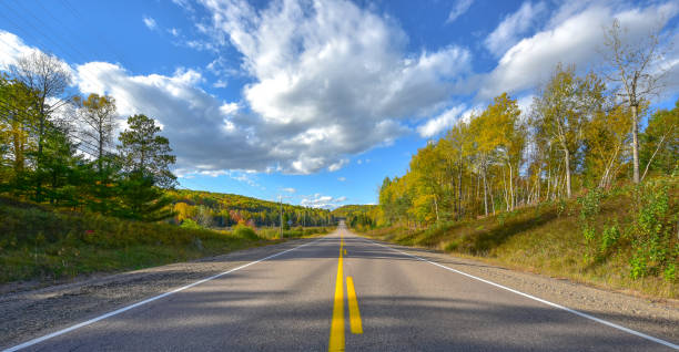 istock Summer highway open road to anywhere. 642067082