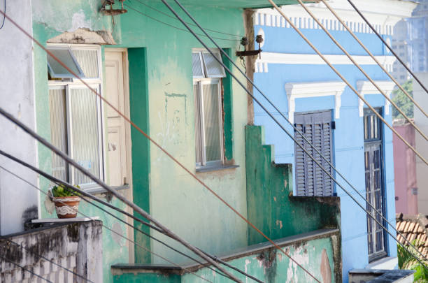 Green Balcony stock photo