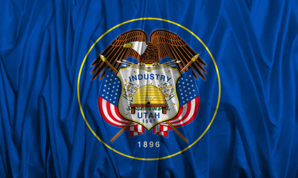 istock US state flag of Utah 642069988