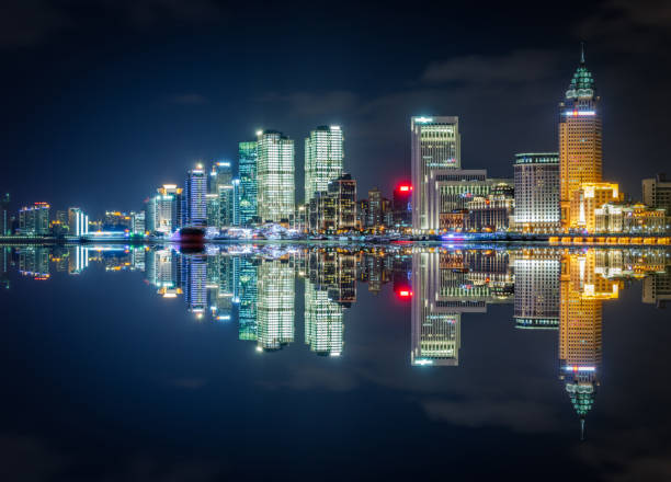 istock landmarks of Shanghai with Huangpu river 642071306