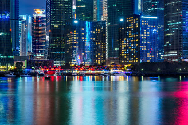 istock landmarks of Shanghai with Huangpu river 642071564