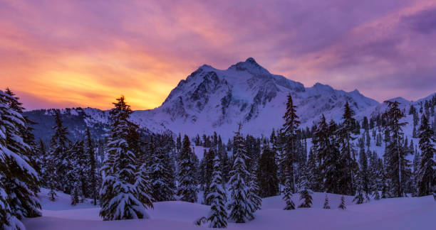 istock Mt Shuksan at Dusk 642072482
