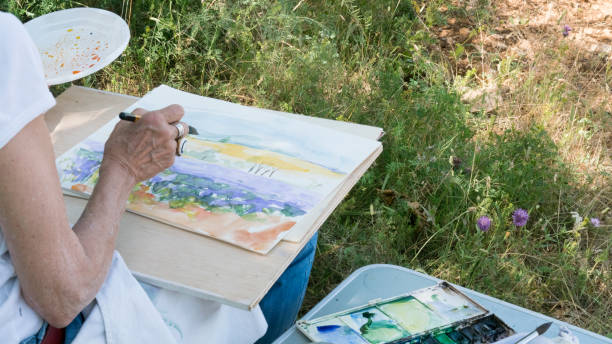 istock Water colors en plein air 642072522