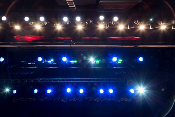 istock The spotlight on stage during a show or performance 642097602