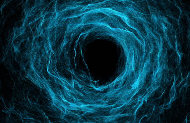 istock Pretty technology lines of particle background 642097872