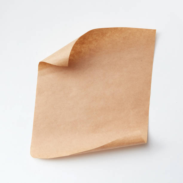 old craft paper stock photo