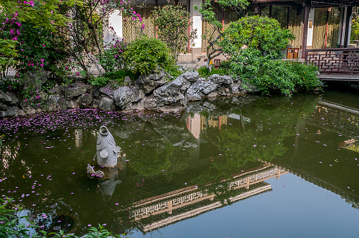 The Humble Administrator's Garden in Suzhou, China - a poem of flowers, stones and water, it is considered one of the finest examples of private landscape architecture.
