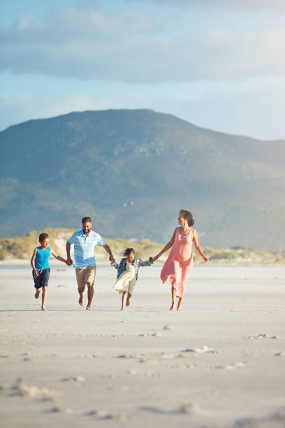 istock The beach is fun for the whole family 642107358