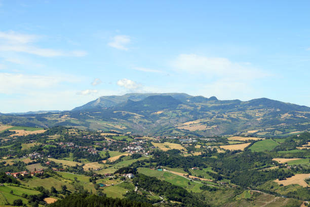 istock Apennine mountains San Marino Italy landscape 642107552