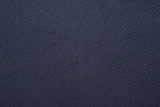 twill weave fabric pattern texture background closeup navy twill weave fabric pattern texture background closeup corduroy jacket stock pictures, royalty-free photos & images