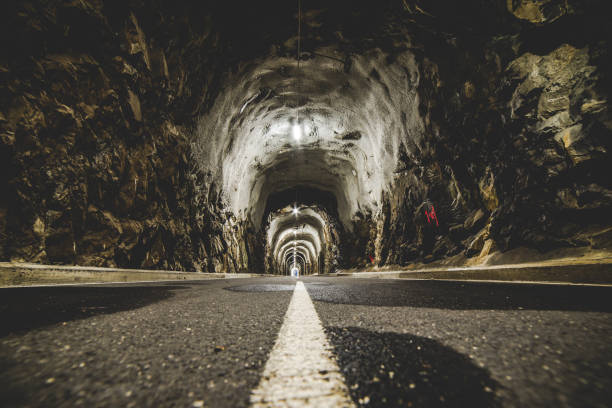 istock illuminated tunnel for runners bikers and walkers 642141956