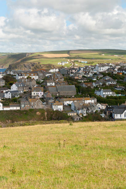 istock overview in Port Isaac 642166614
