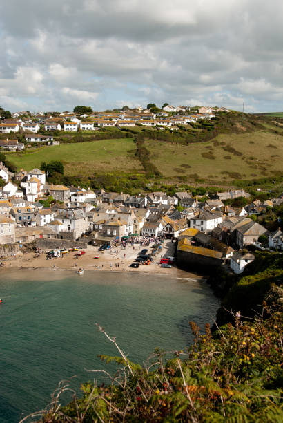 istock overview in Port Isaac 642169126