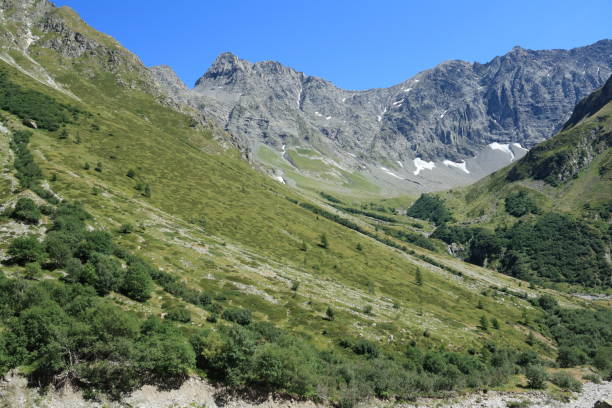 istock Alpine mountain in France 642169548