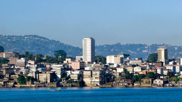 Freetown freetown the harbour of sierra leone sierra stock pictures, royalty-free photos & images