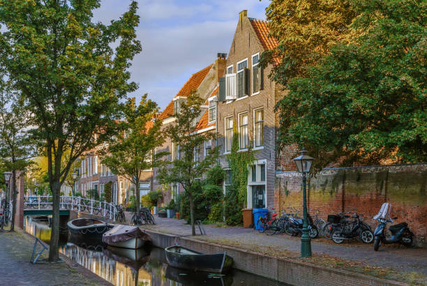 istock Cityscape of Leiden, Netherlands 642174056